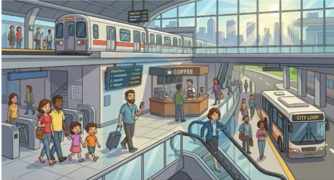 Metro Station Exit