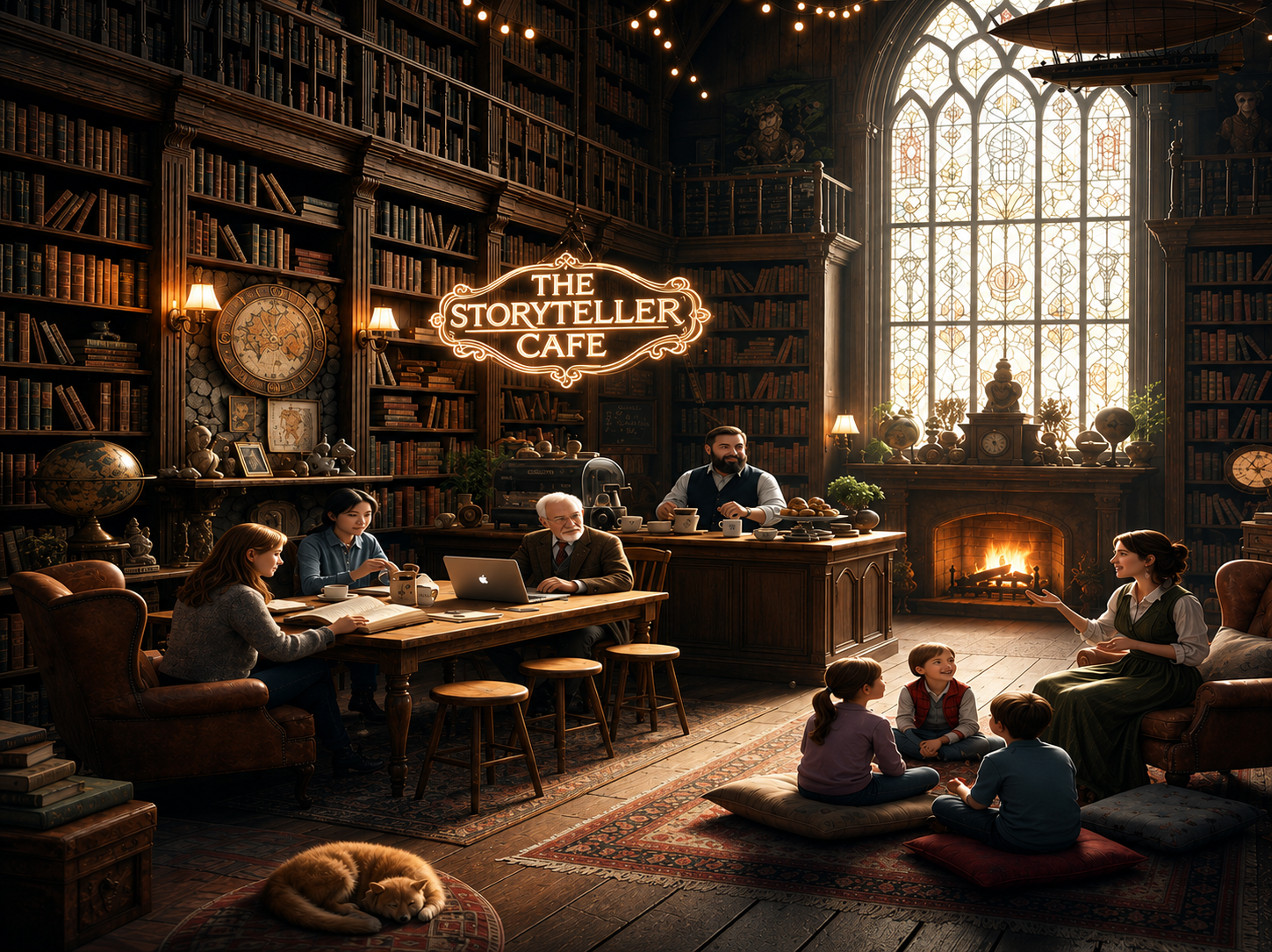 The Storyteller Cafe