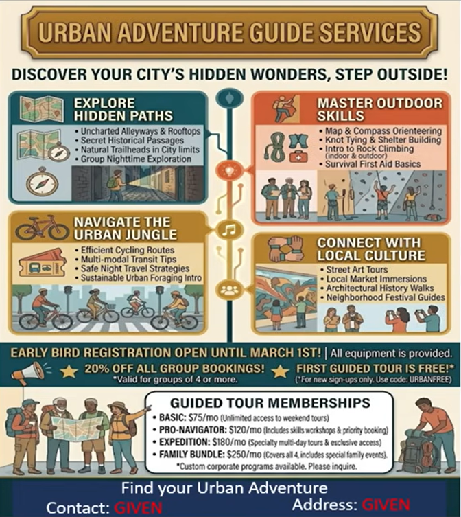 Urban Adventure Guide Services
