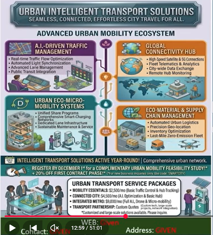 Urban Intelligent Transport Solutions